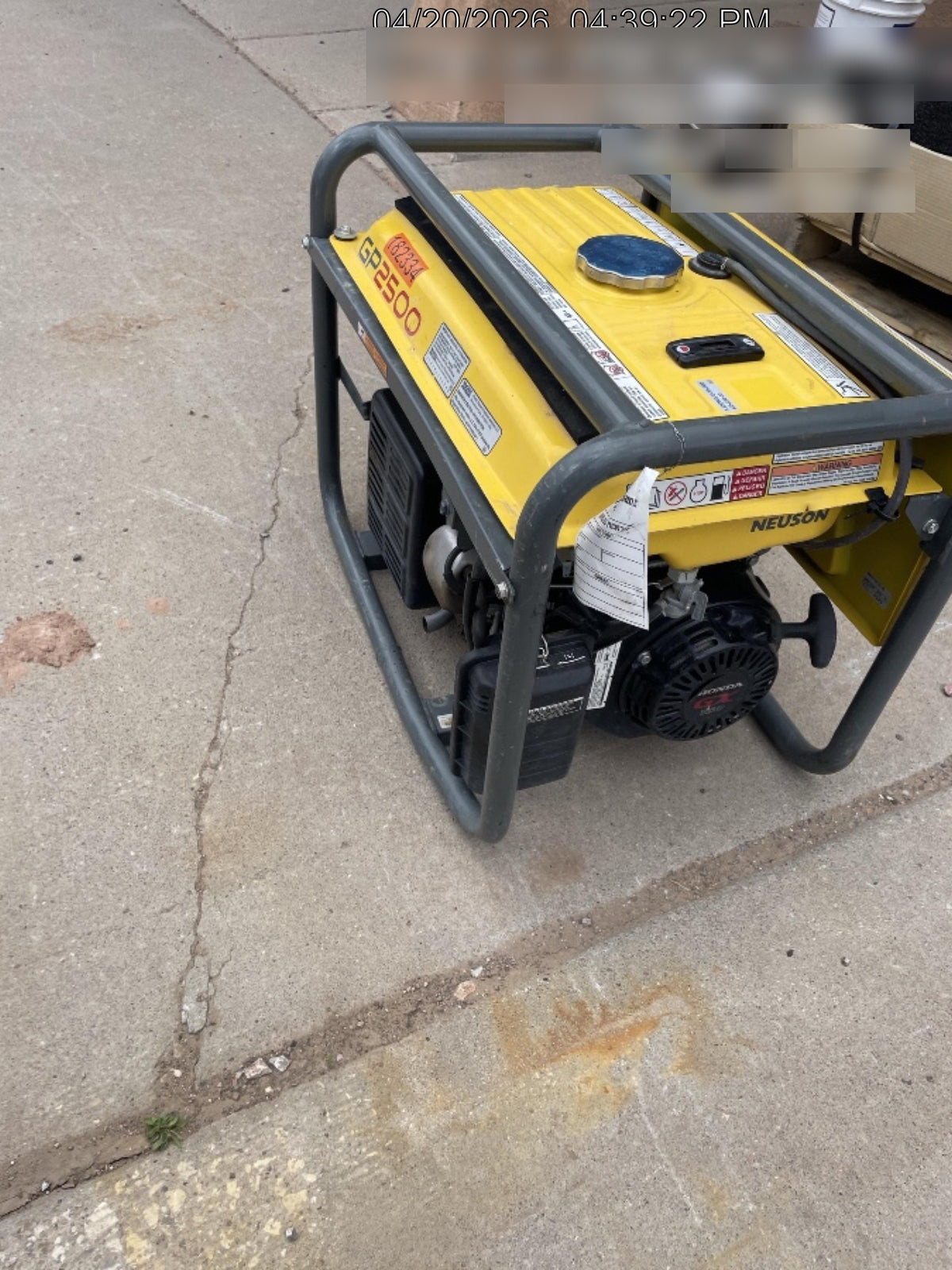 2021 WACKER NEUSON GP2500A