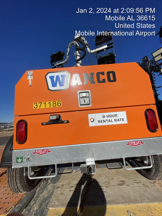 2023 Wanco WLTT-4MM4K Diesel, Deep Sea Controller, Shore Power Plug, Auto Start, (4) 350W LED Floodlights, 4kW Generator, 60 Gal Fuel Tank, 2" Ball, T3