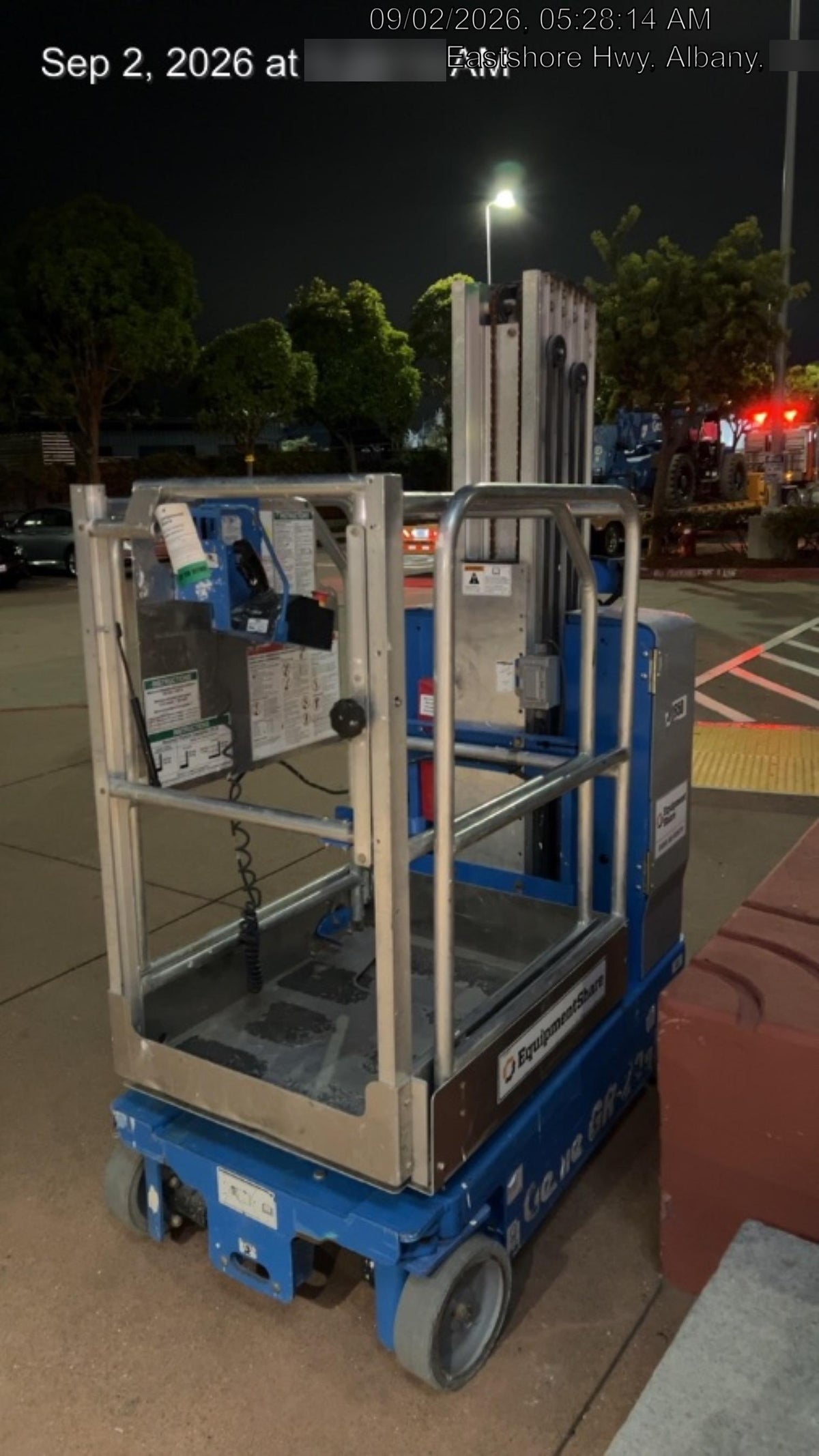 2019 GENIE GR-20