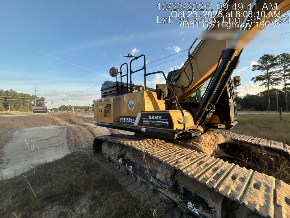 Sany SY215 SY215 Tier 4 - Cab, Hydraulic QC,  Buckets: 48" , Hydraulic Hammer 4,000 lb impact class