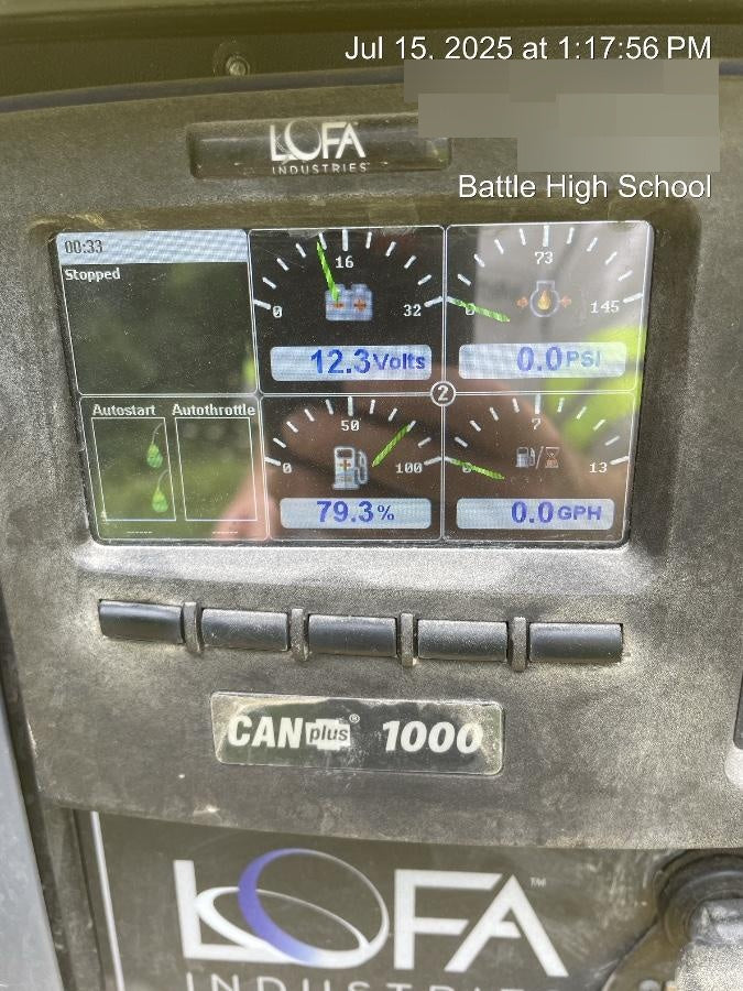 2020 ATLAS COPCO PAS 100 HF CS Enclosed