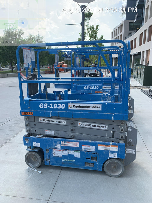 2019 Genie GS-1930 Fixed rails with chain Entry