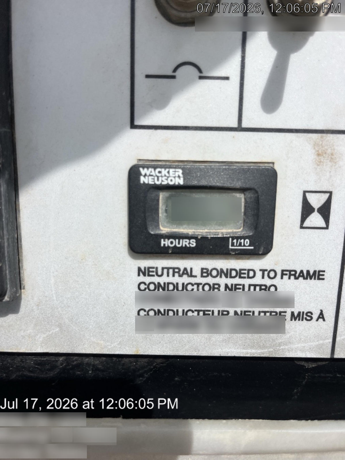 2019 Wacker Neuson LTV6L-MH Wacker Neuson LTV6 Standard Options, ES Track Hardware, Fuel Level Sensor