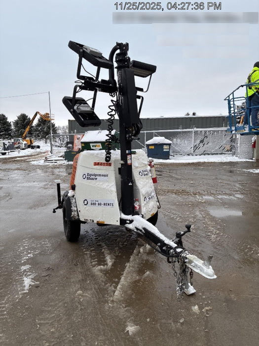 2023 Generac MLT2 Diesel, Flex Switch 120V Input, Powerzone Controller, (4) 320W LED Lights, 4kW Generator, 39.9 Gal Fuel Tank, 2" Ball, T3