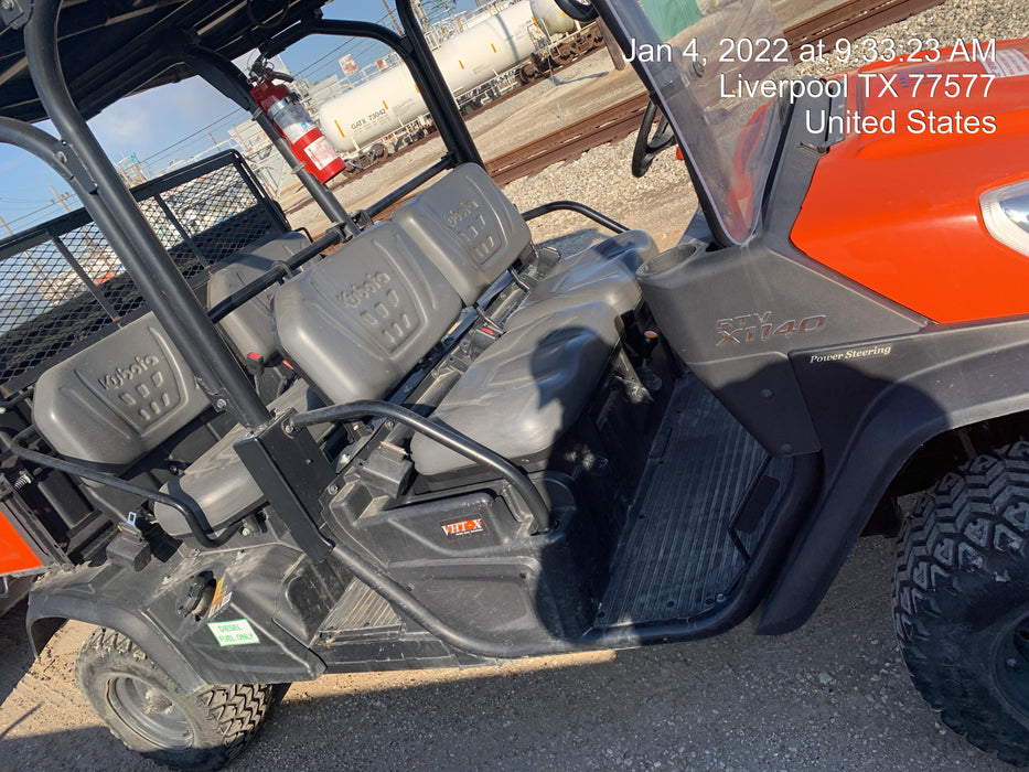 2021 Kubota RTV-X1140WL-H Canopy, Diesel, 4 Passanger, Windshield, Mirror, Backup Alarm, Beacon