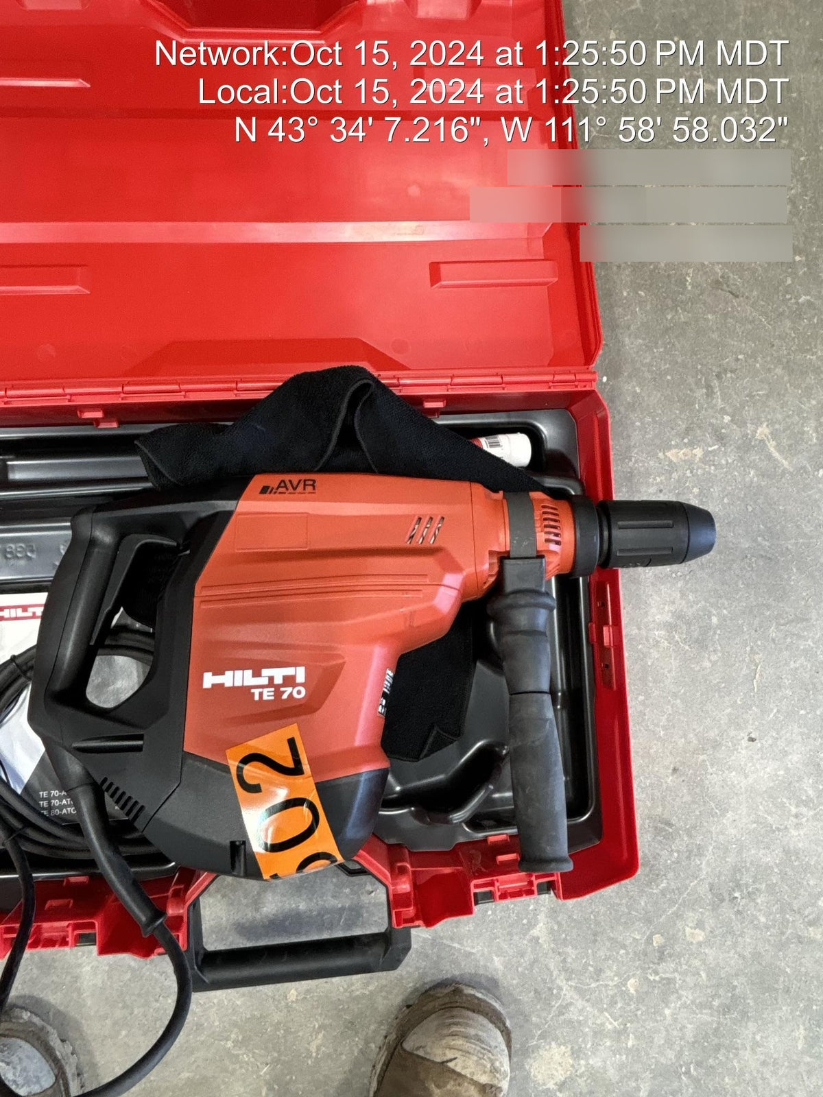 2023 HILTI TE 70-AVR