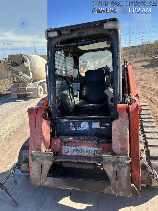 2019 Kubota SVL95-2SC Cab/Heat/Air, Standard Tracks, Standard Flow, Hydraulic QC 80" HD w/ Smooth Cutting Edge