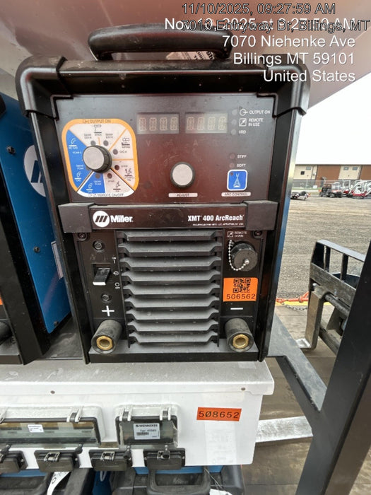 2025 MILLER ELECTRIC XMT 400