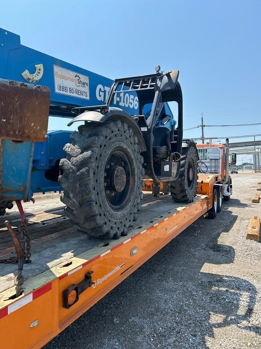 2017 Genie GTH-1056 Open Cab, Solid Tires