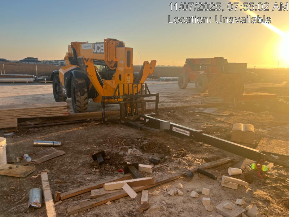 2019 JCB 510-56 Canopy, 74 HP, Solid Tires, STD Worklight, Beacon, Aux Hydraulics, Lifting Eye, Back up Alarm w/66" Carriage/60" Forks