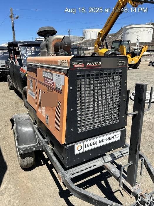 2021 Lincoln Electric Vantage 549X Ready Pak 3, ORANGE (includes trailer, cable rack, fender light kit)