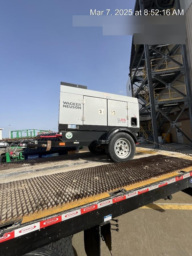 2020 WACKER NEUSON G25