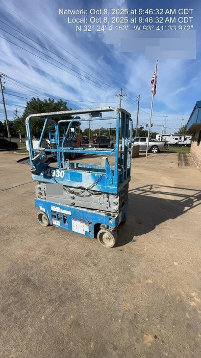 2019 Genie GS-1930 Fixed Rails with Chain Entry