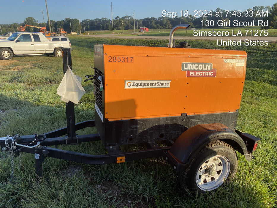 2022 Lincoln Electric LE400 Kubota V1505, Trlr, Cable Rack, Light Kit, ES Decals, T3