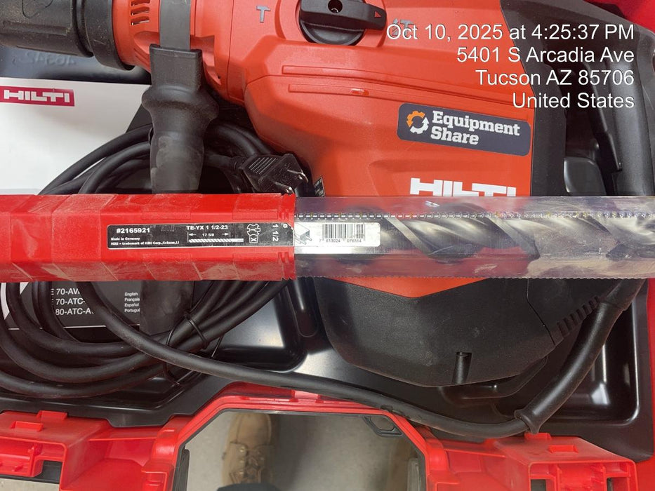 2021 HILTI TE 70-AVR