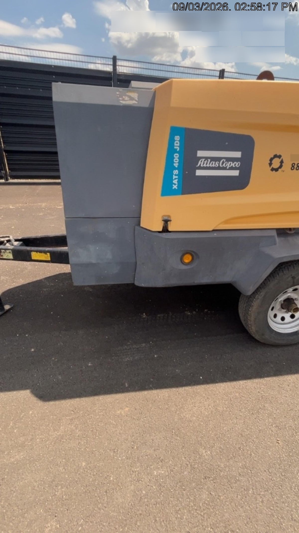 2021 ATLAS COPCO XATS400 CWK