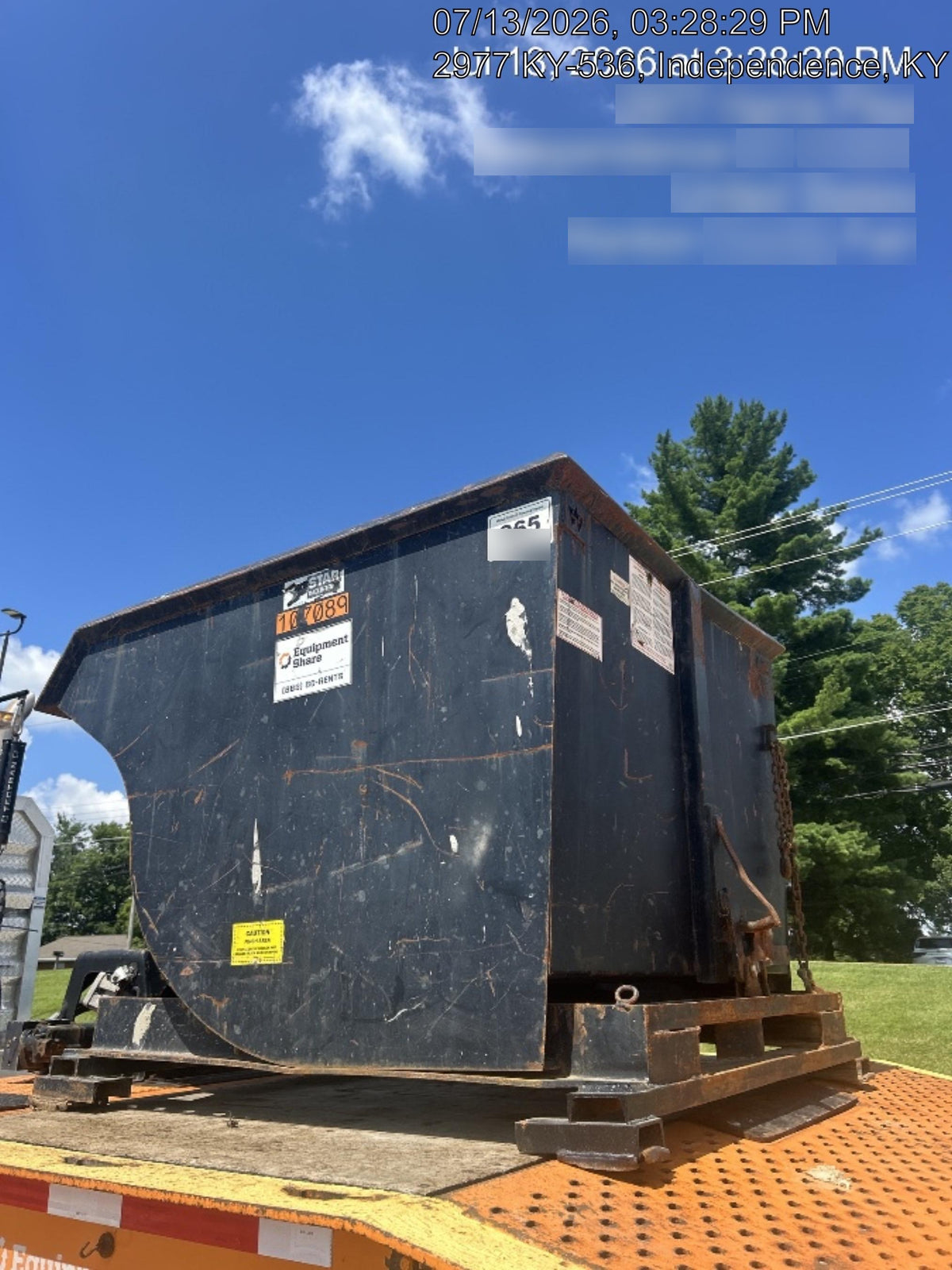 2020 STAR INDUSTRIES M-1820 - Self-Dump Hopper