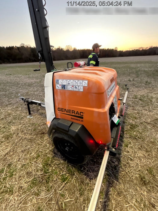 2023 Generac MLT2 Diesel, Flex Switch 120V Input, Powerzone Controller, (4) 320W LED Lights, 4kW Generator, 39.9 Gal Fuel Tank, 2" Ball, T3