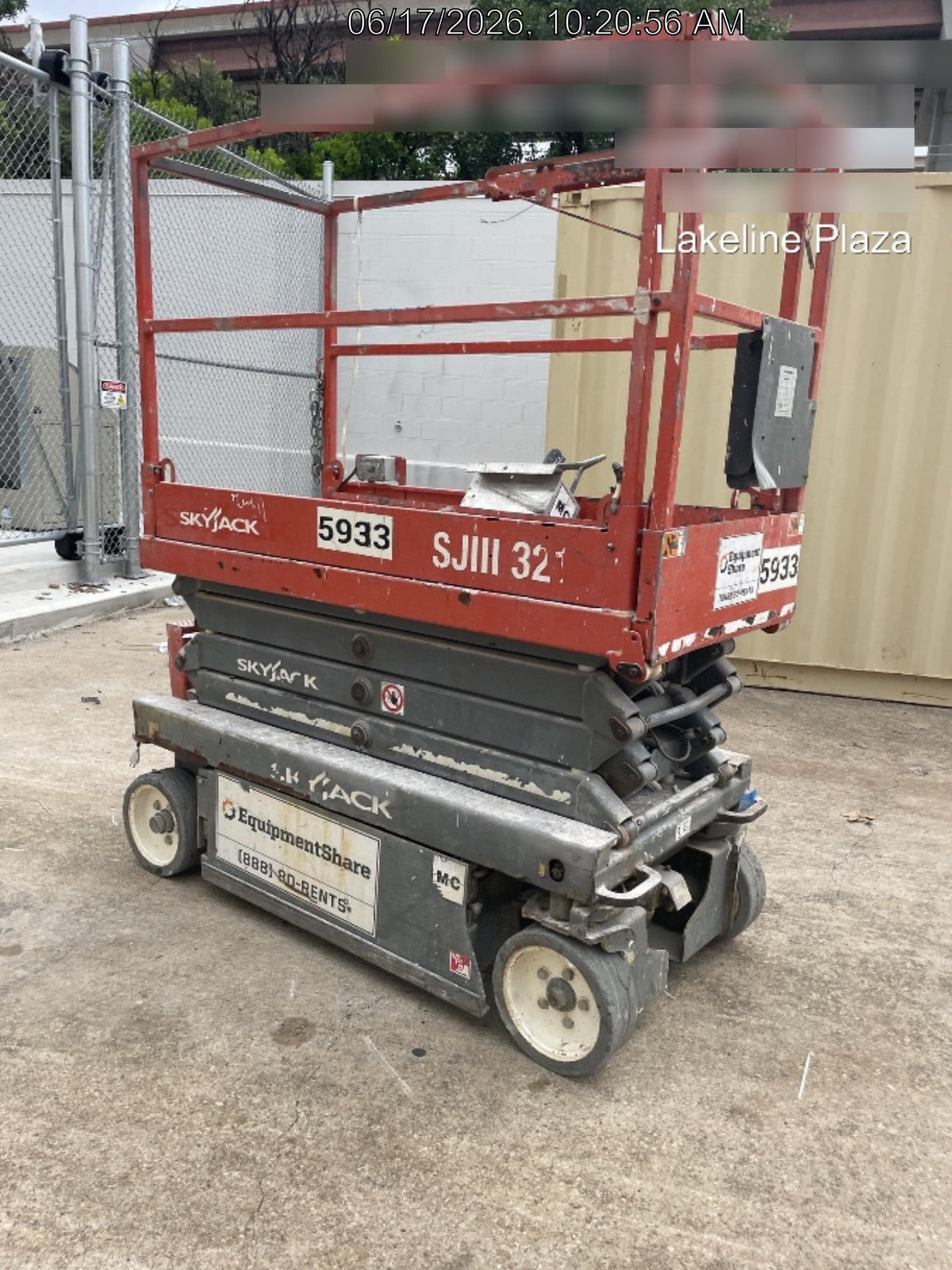 2017 Skyjack SJIII-3219 Skyjack SJ3219 w/Trojan Battery Set, Extended Warranty 5yr/5k hr