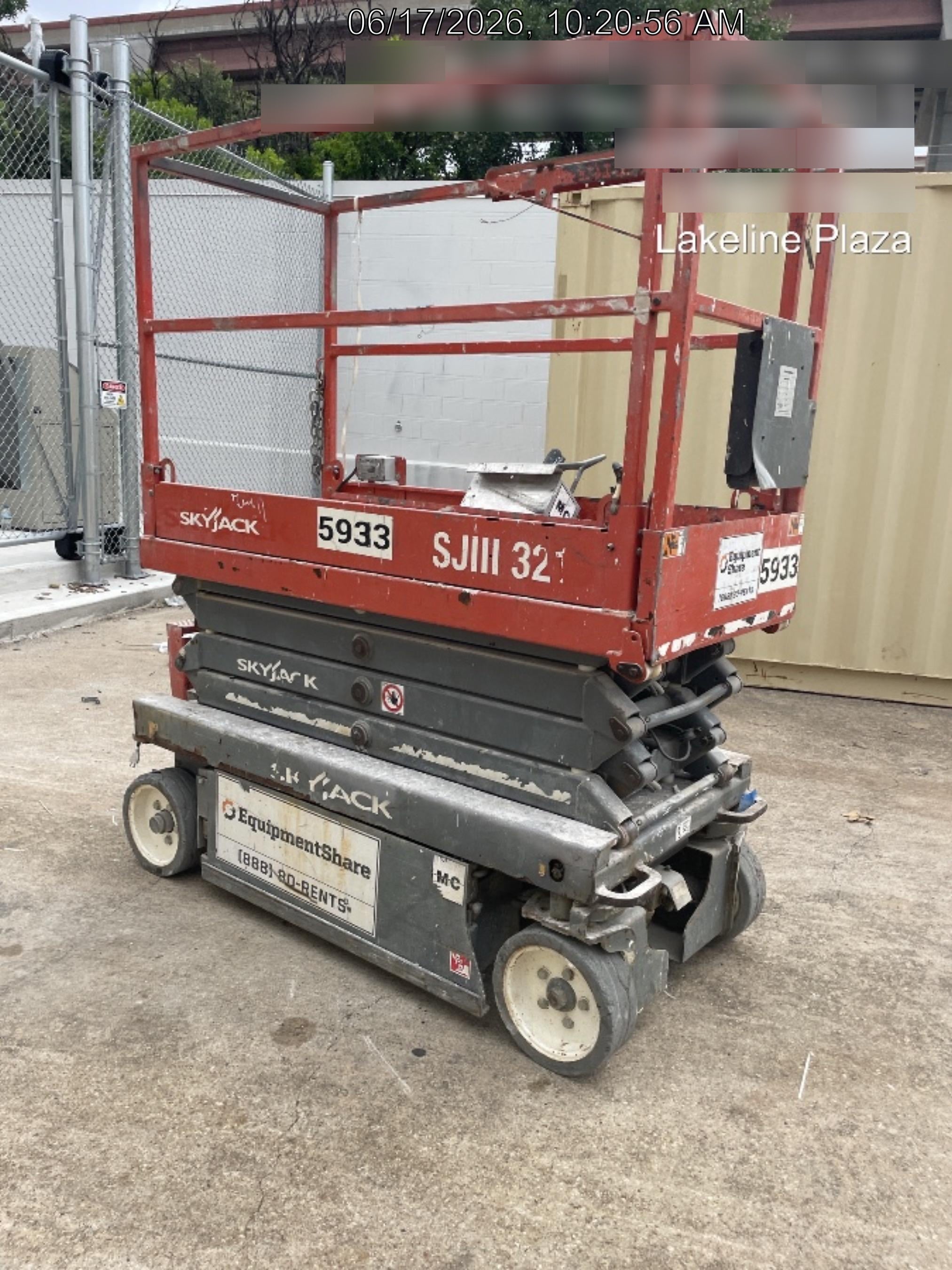 2017 Skyjack SJIII-3219 Skyjack SJ3219 w/Trojan Battery Set, Extended Warranty 5yr/5k hr