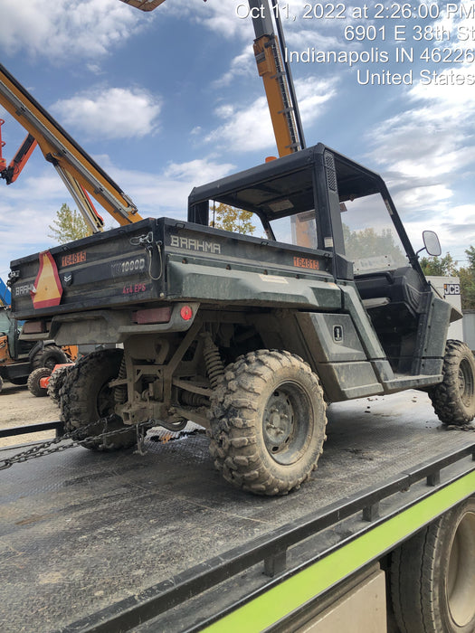 2021 Yanmar YU1000 Canopy, Steel Wheel, Poly WindShield, Beacon, Backup Alarm