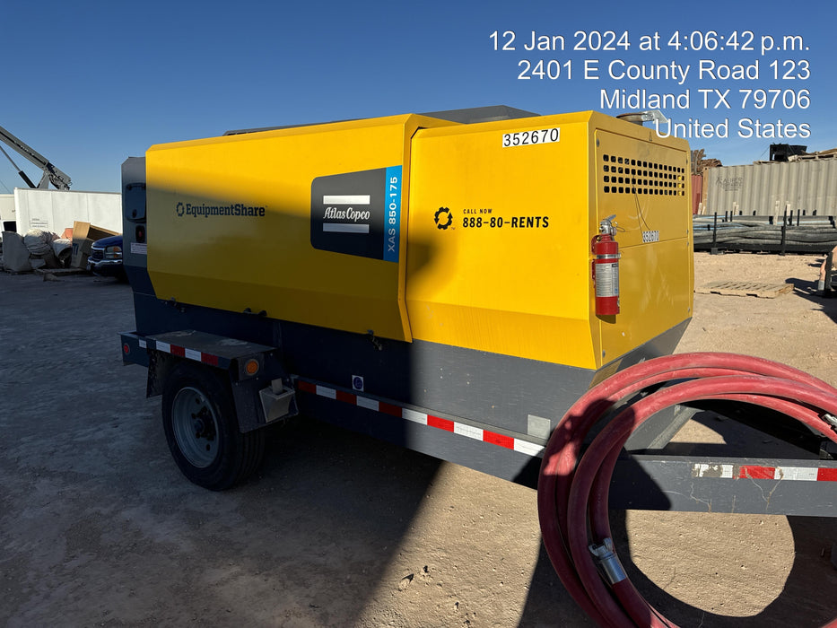 2023 ATLAS COPCO XAS 850