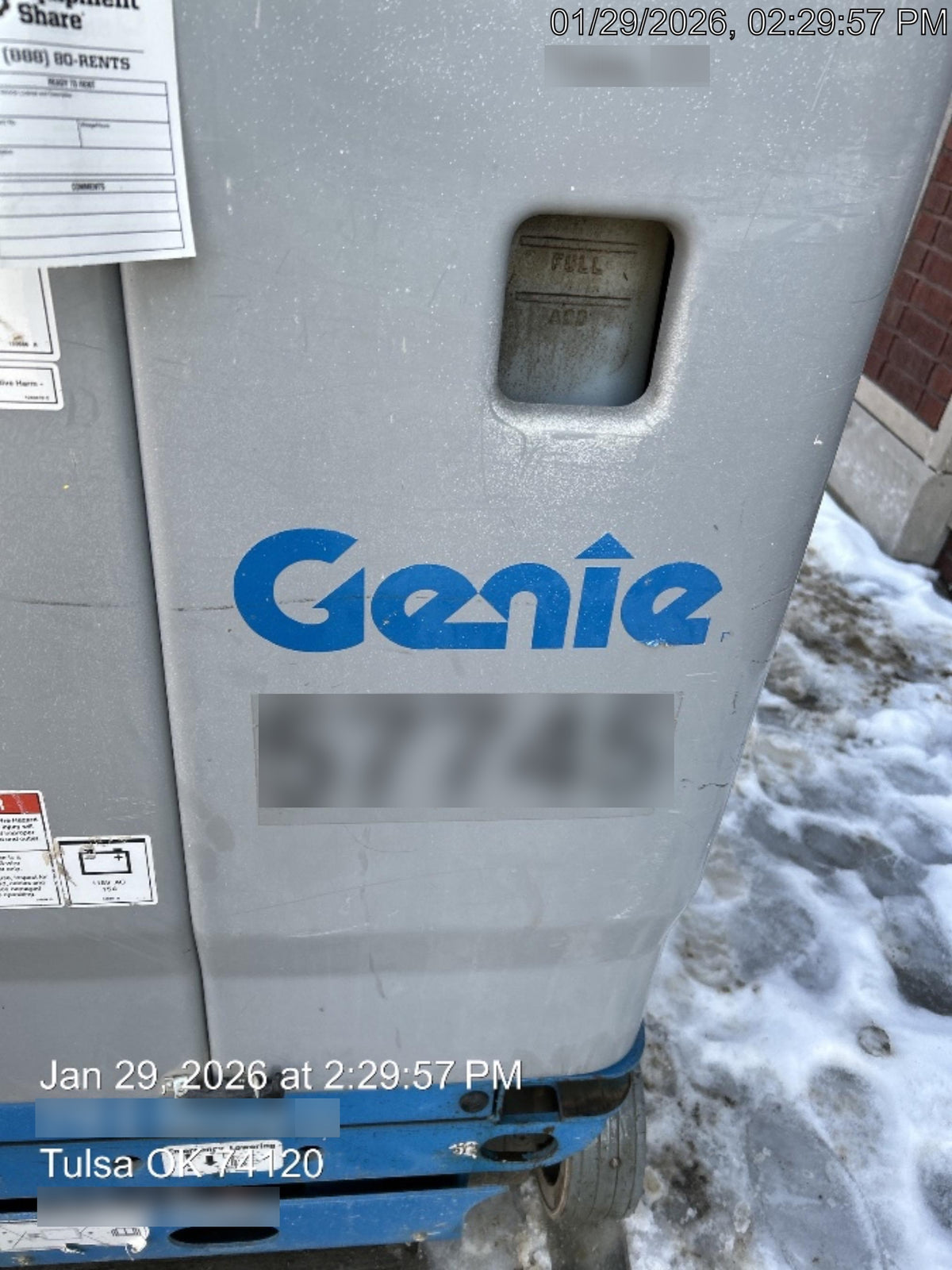 2019 GENIE GR-20
