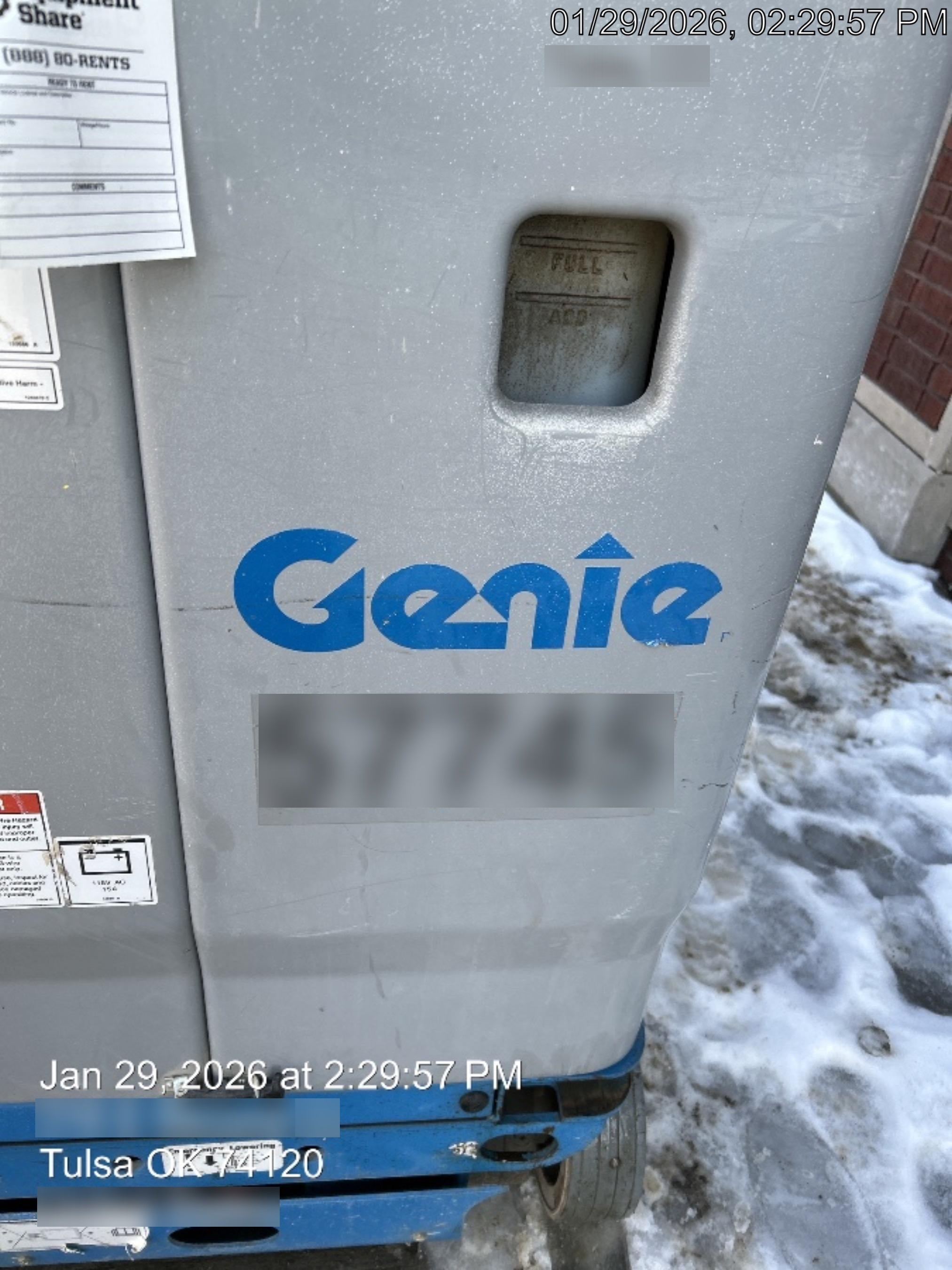 2019 GENIE GR-20