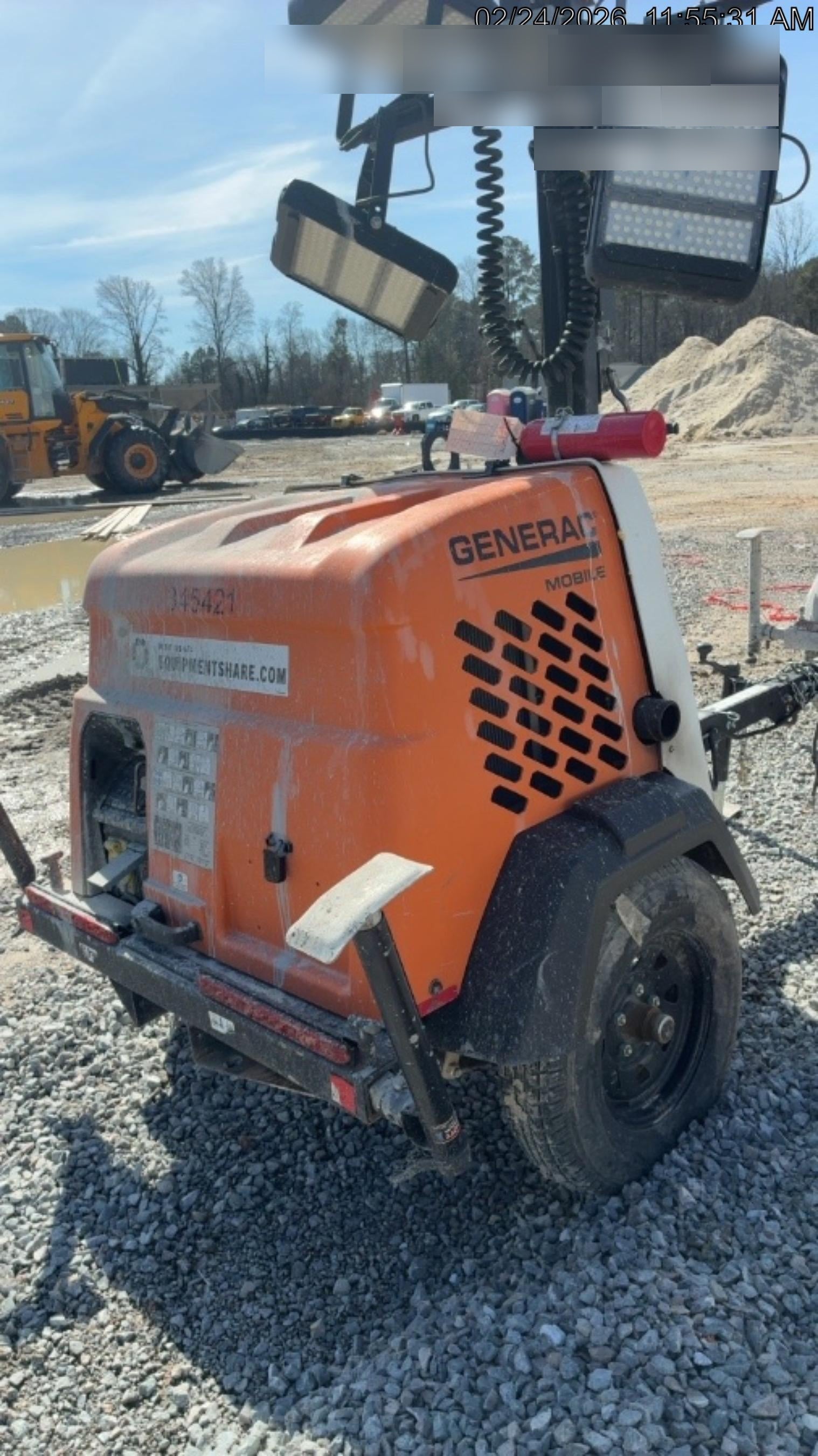 2023 Generac MLT2 Diesel, Flex Switch 120V Input, Powerzone Controller, (4) 320W LED Lights, 4kW Generator, 39.9 Gal Fuel Tank, 2" Ball, T3