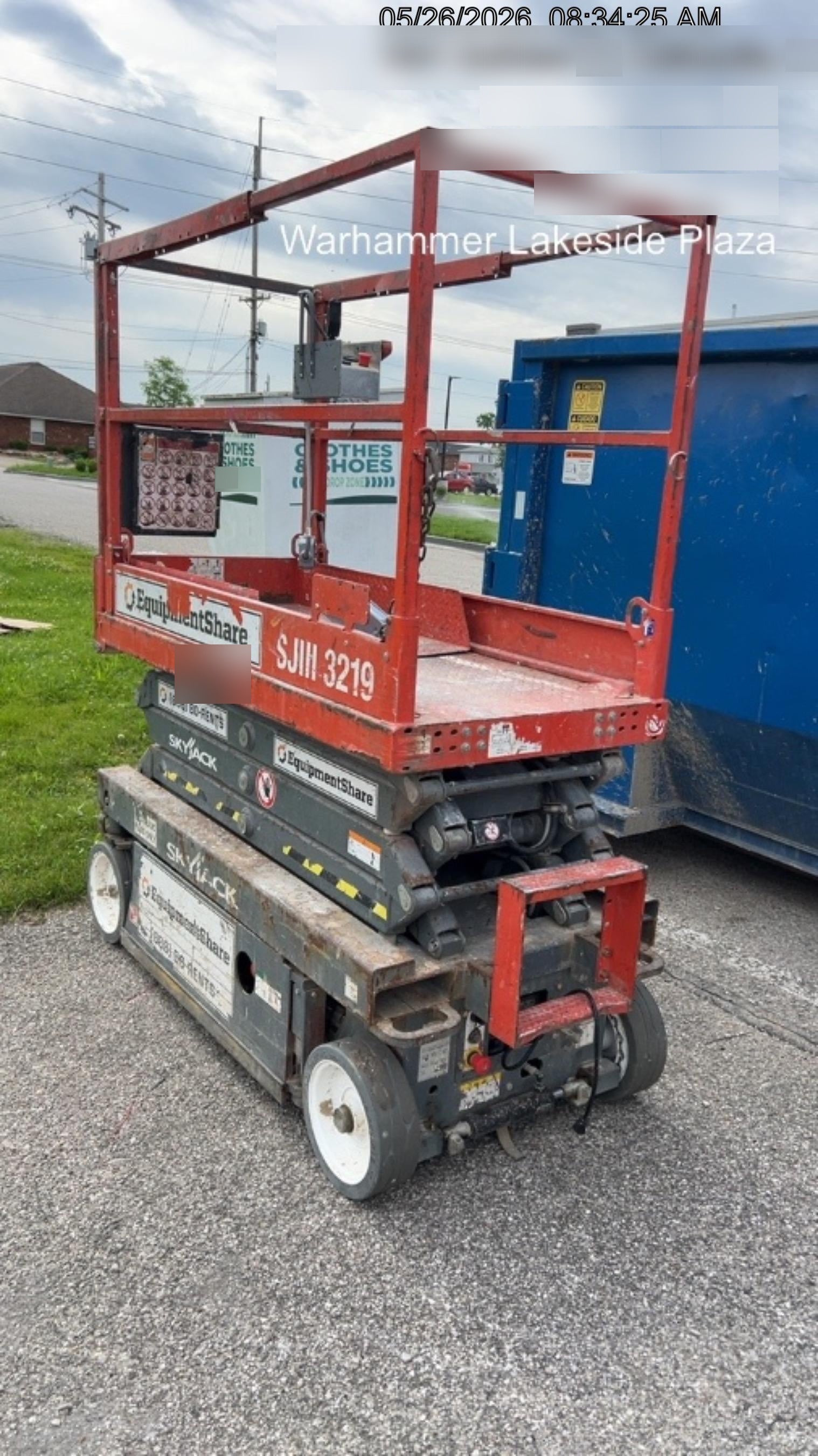2019 Skyjack SJIII-3219 Standard w/Trojan Batteries