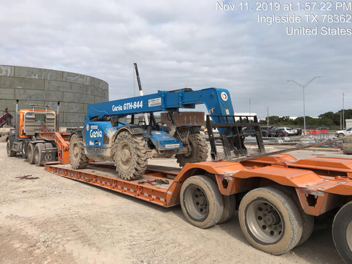 2018 Genie GTH-844 Genie GTH-844 w/ROPS, Work Lights, Solid Tires, RH Cab Mesh, Beacon, 60" Carriage and Forks