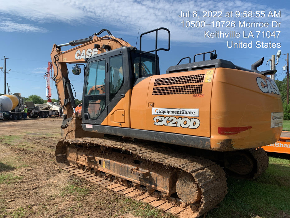 2020 CASE CX210D