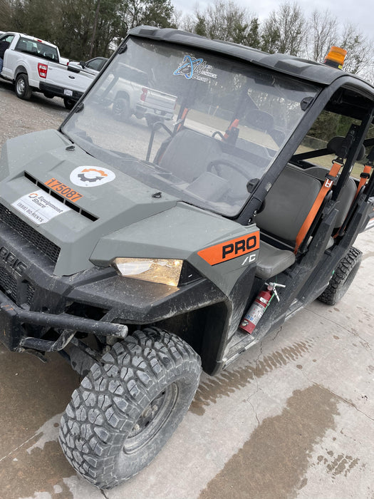 Polaris Pro XD 4000D AWD Canopy, Diesel, 4-6 Passenger, LED Strobe, Rearview Mirror