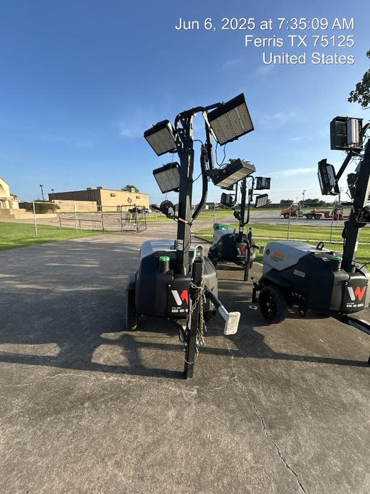 2024 Wacker Neuson LTT4 Diesel, Kohler KDW702, Deep Sea Controller, Auto Start, LED 320W, Bypass Outlet, T3