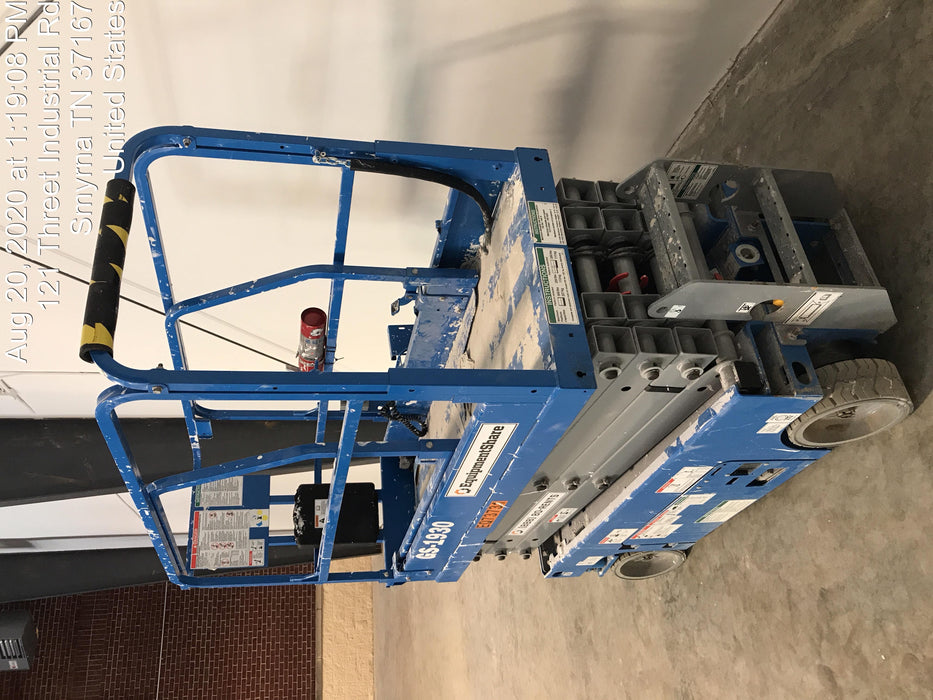 2020 Genie GS-1930 Fixed rails with chain entry gate - Pre A92.20