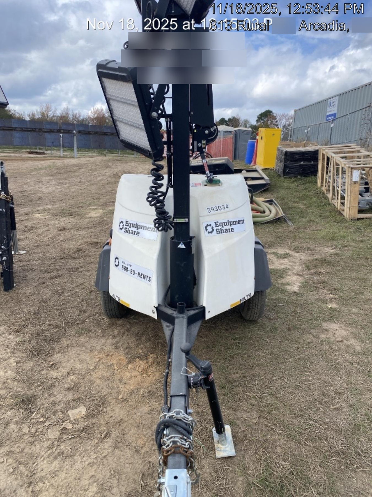 2024 Generac MLT2 Diesel, Flex Switch 120V Input, Powerzone Controller, 
(4) 320W LED Lights, 4kW Generator, 39.9 Gal Fuel Tank, 2" Ball, T3