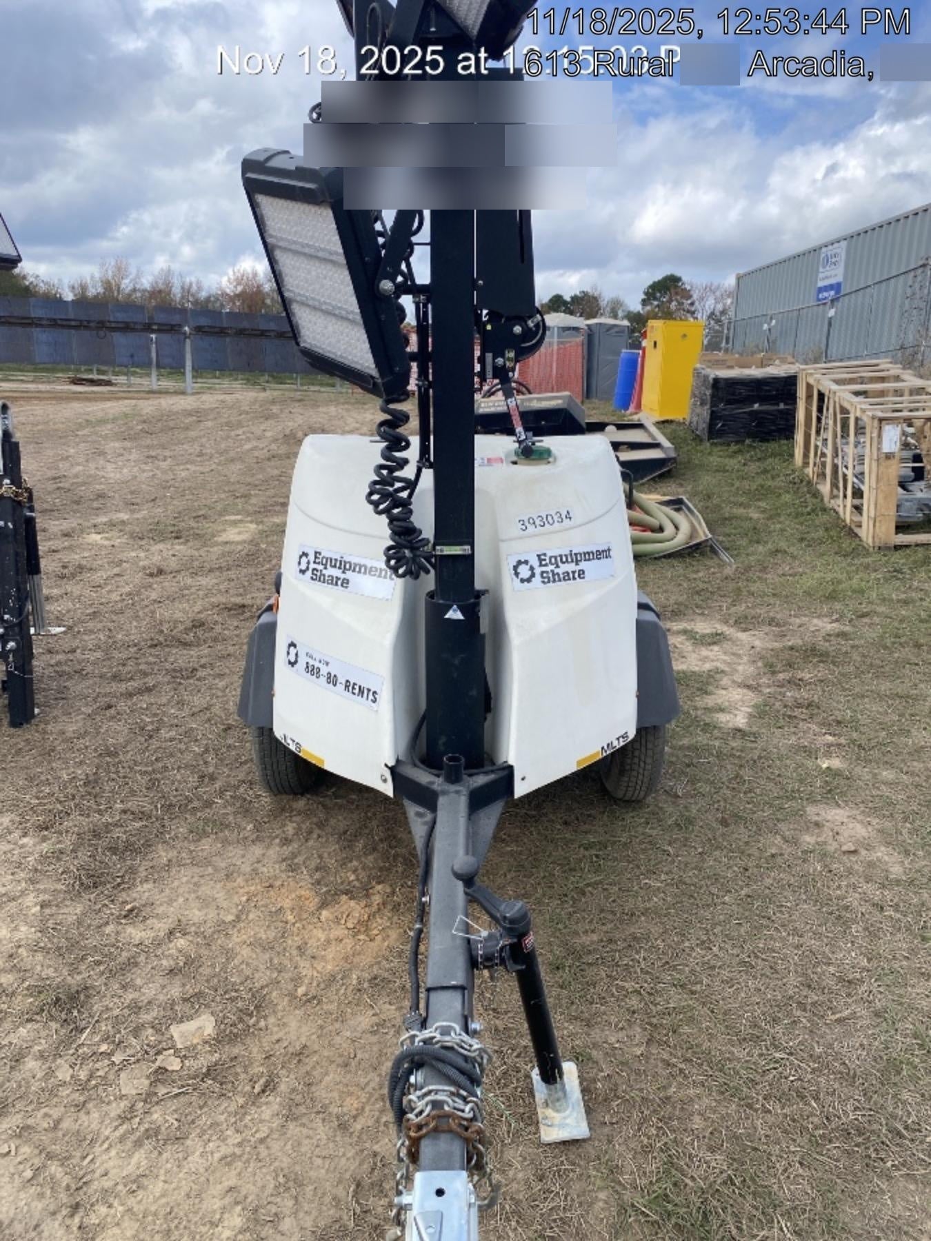 2024 Generac MLT2 Diesel, Flex Switch 120V Input, Powerzone Controller, 
(4) 320W LED Lights, 4kW Generator, 39.9 Gal Fuel Tank, 2" Ball, T3