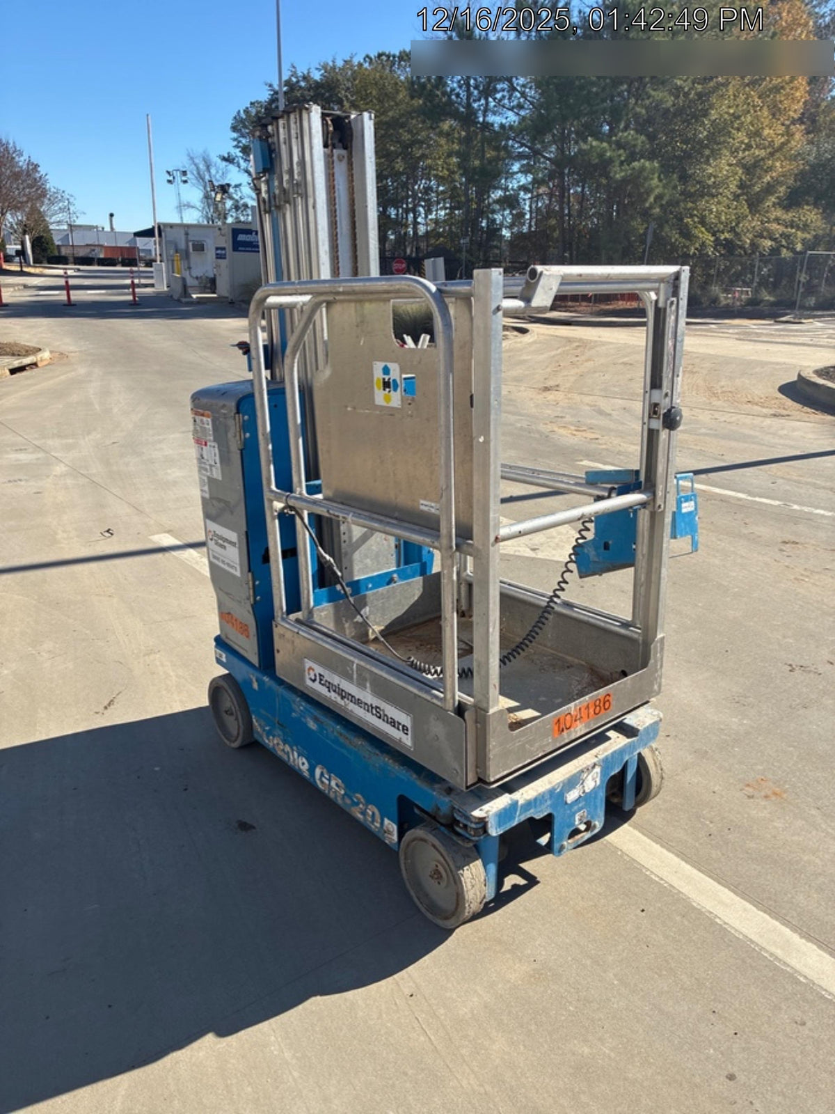 2020 GENIE GR-20