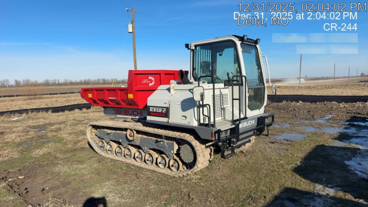 2025 TAKEUCHI TCR 50-2CR