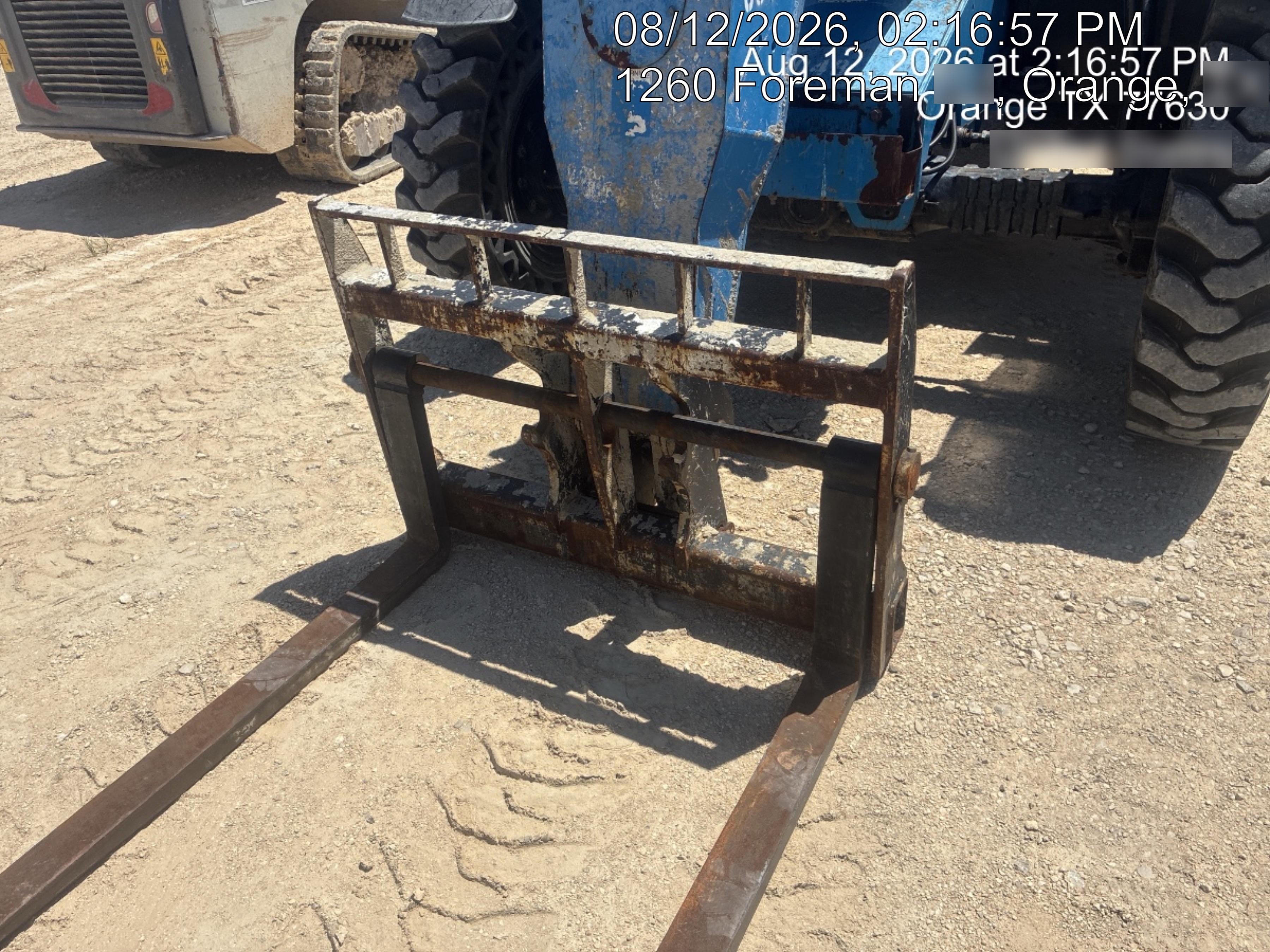 2017 Genie GTH-844 Genie GTH-844, Solid Tires, 60" carriage/forks, Open ROPS, Work Lights