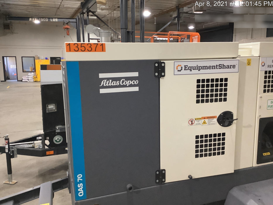 2021 ATLAS COPCO QAS 70