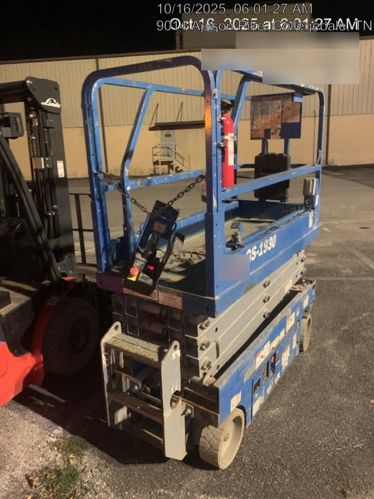 2019 Genie GS-1930 Fixed Rails with Chain Entry