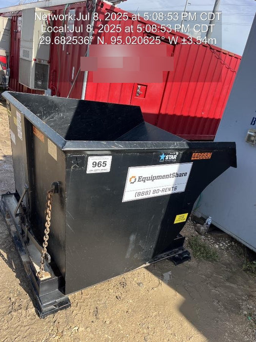 2022 STAR INDUSTRIES M-1820 - Self-Dump Hopper