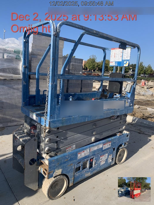 2019 Genie GS-1930 Genie GS-1930 Scissor Lift w/Standard Options