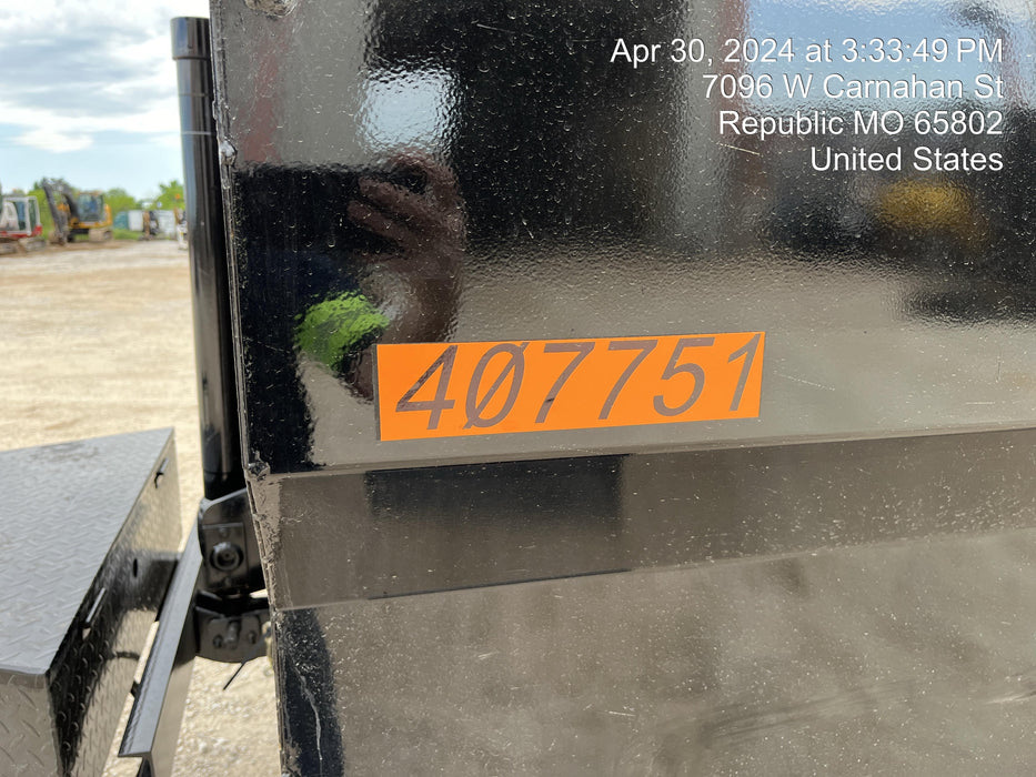 2024 TEXAS PRIDE TRAILERS DT714416KBP