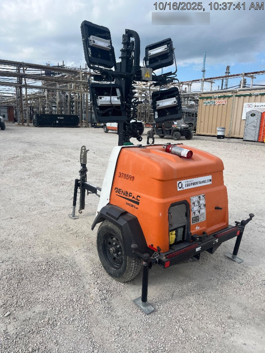 2023 Generac MLT2 Diesel, Flex Switch 120V Input, Powerzone Controller, 
(4) 320W LED Lights, 4kW Generator, 39.9 Gal Fuel Tank, 2" Ball, T3