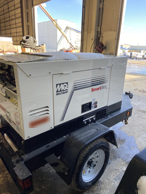 2020 Multiquip DLW400ESA4 400 amp Welder, 14kW, 120/240V, T4F Kubota, Trailer
