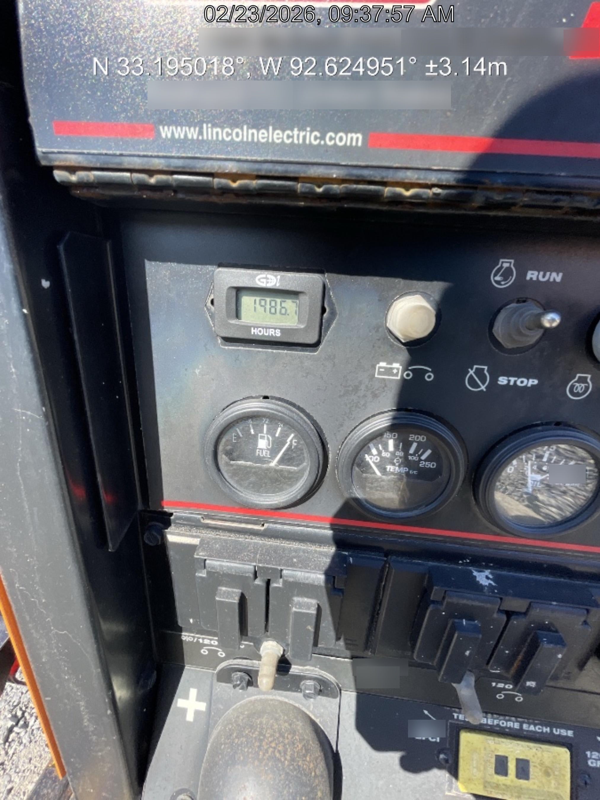 2022 Lincoln Electric LE400 Kubota V1505, Trlr, Cable Rack, Light Kit, ES Decals, T3