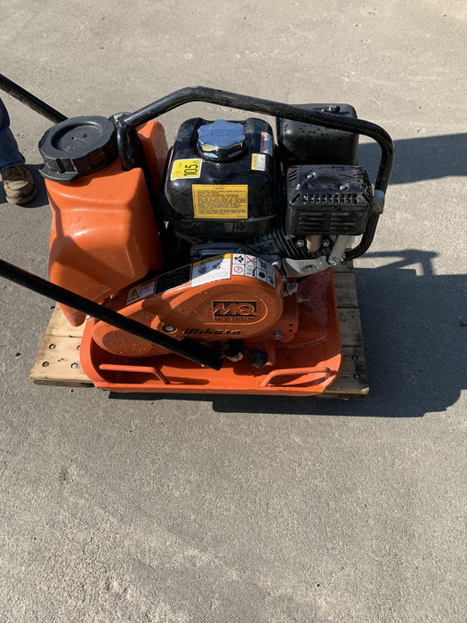 2020 Multiquip MVC82VHW Plate Honda GX160 w/water tank 18 wide