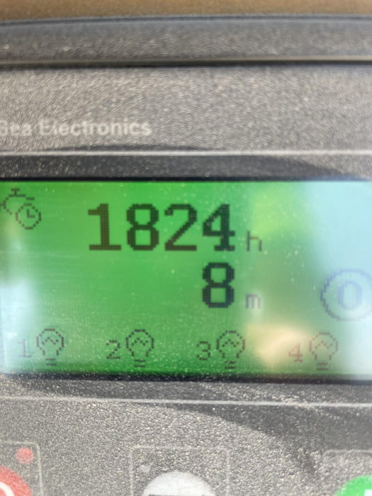 2022 Allmand NLV3GR (4) LED Light Fixture 350W, 23' Vertical Mast, 3kW Prime, Towable, Deep Sea L401, Leveling Jacks, Yanmar T4F 5.8hp